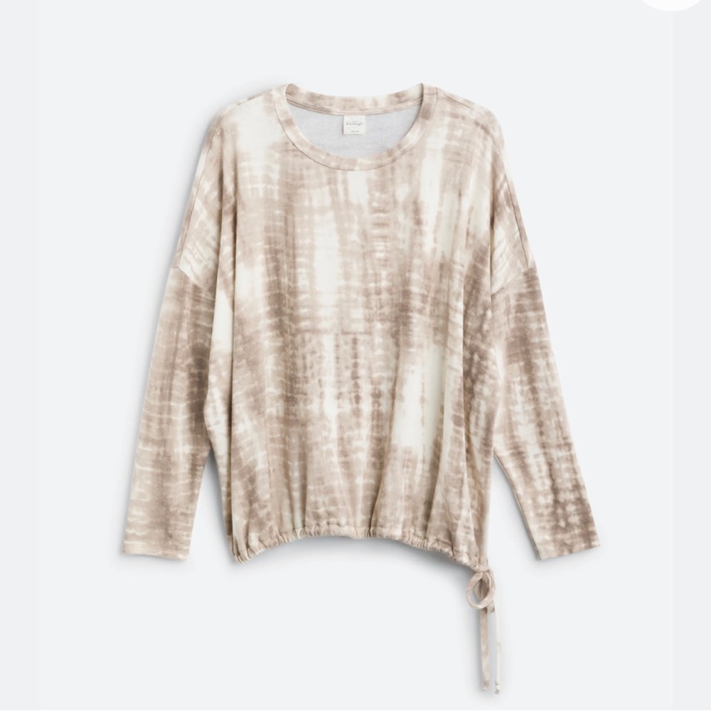 Catherine Long Sleeve Waist Tie Knit Top